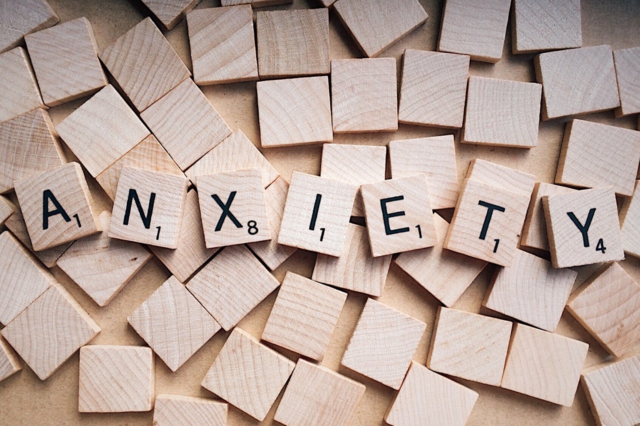 Anxietyは不安という意味です